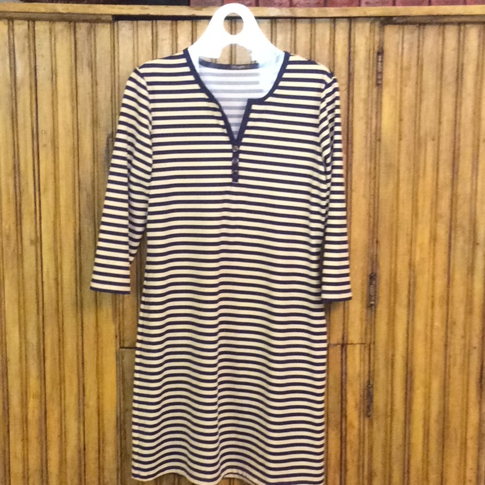 J. McLaughlin Catalina Cloth Striped Dress
